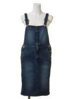 [Balcony and Bed 'Denime']デニムサロペットスカート