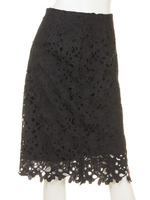 〜1/27まで【TIME SALE】カットワークペンシルスカート