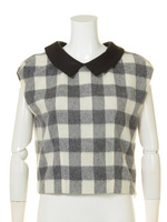 ブロックチェックショートTOP