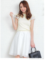 プチフリルニットワンピース