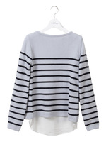 ボーダードッキングトップス