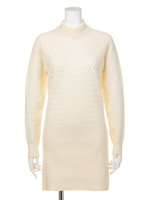 【BED&BREAKFAST】Basket Knit Dress