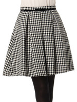 ボックスタック千鳥スカート