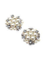 ラインストーンミックスラウンドクリップアクセサリー