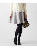 ヘリンボーンフレアースカート