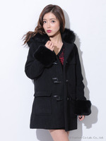 ボリュームファーダッフルコート