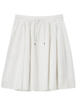 切り替えフレアスカート