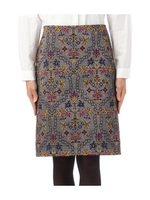 フラワー織り柄デザインスカート