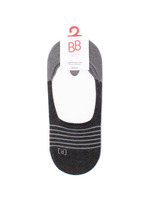 配色ボーダーカバーソックス