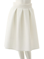 【CEDNIE】ストライプダイバーフレアミディスカート