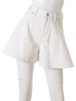 フレアハイウエストショートパンツ