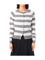 ワイドピッチボーダーカーディガン