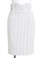 【カタログ掲載アイテム】ストライプタイトスカート