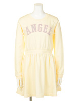 サガラ刺繍ロゴ裏毛ワンピース