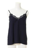 シフォンレースキャミソール