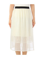 プリーツレーススカート