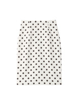 ドットタイトスカート