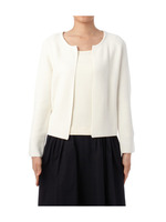 ノーボタンニットカーディガン