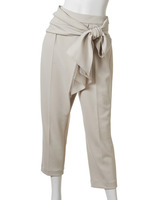 リボンクロップドパンツ