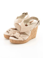 JC 細コーディュロイ　バックストラップサンダル10