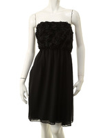 【ECURY】フラワーシフォンベアワンピース