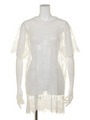 ※オフホワイトは即納【GIRLY CASUAL】レース BIG TEE