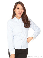 ギンガムクレリックシャツ