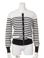 ボーダーベーシックカーディガン