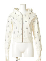 ヨット柄パーカー