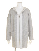 接結ニットフーディー