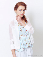 【BONICA　dot　GARDEN】レースブルゾン