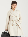 ベルト付トレンチコート
