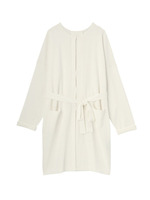 コート風ロングニットカーディガン