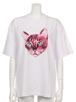 TABBY CAT OVER SIZE TEE