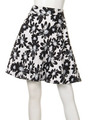 【2ndline】モノトーン花柄スカートCL−0540