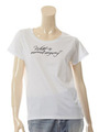 スイスコットンプリントTシャツ