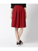 2WAYストレッチ キュロットパンツ/ボルドー(064)