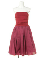 2WAYベアワンピース/ボルドー