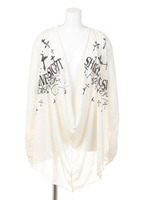 4wayドレープトップス/グレーベージュ