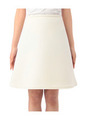Aラインミディ丈スカート/ホワイト(001)