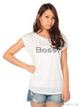 Bossy Tシャツ/グレー
