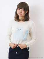 Catbon　Knit/Off White