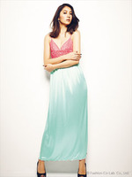 Colorful　Satinネグリジェ/ベビーピンク