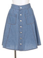 DENIM　FLAIR/ブルー