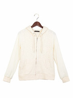 Fレース異素材ZIP／パーカー/ラベンダー/A