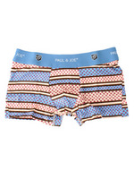 PAUL&JOE MEN チェリーボーダー ボクサーパンツ/ブルー(192)