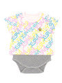 S/S  BODY  ALL   MANY  LOGO/BLUE