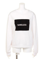 SAMELESSトレーナー/ホワイト