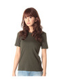 TIGHT SIMPLE TEE/ブルー(092)