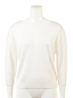 Vニット/ホワイト